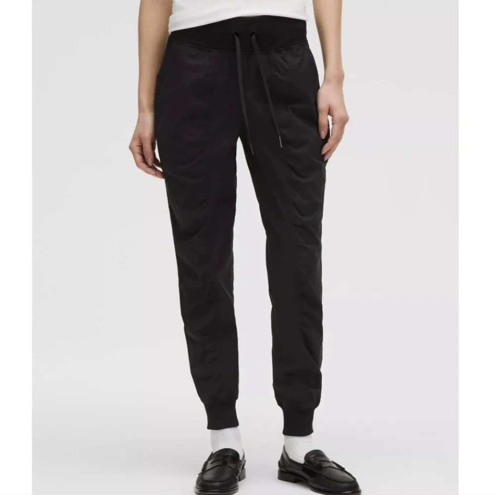 Lululemon Dance Studio Mid-Rise Black Joggers Size 10